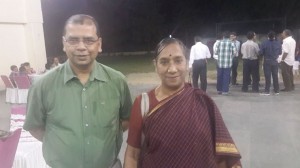 Prof. Sanghi with Prof. Lilavati Krishnan