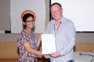 Iffat Siddiqui at Shell Bengaluru