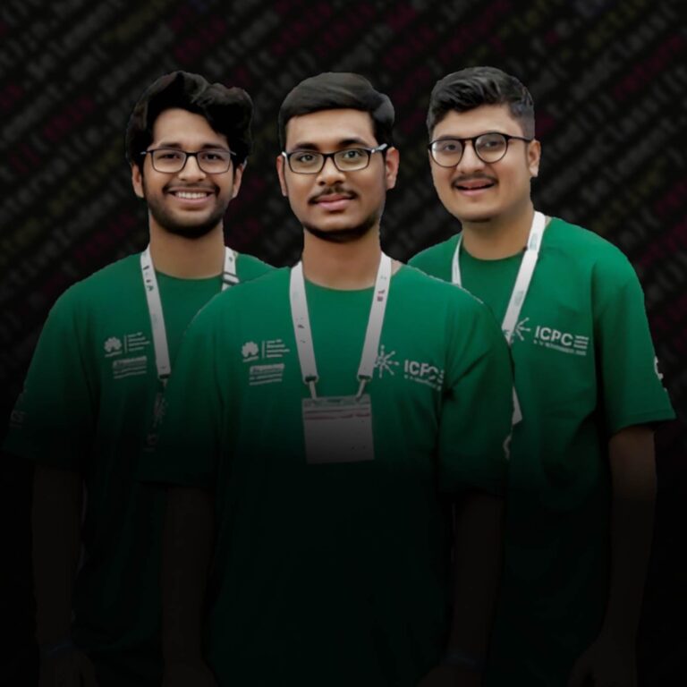 Interview with ICPC Asia-West Champions from IITK