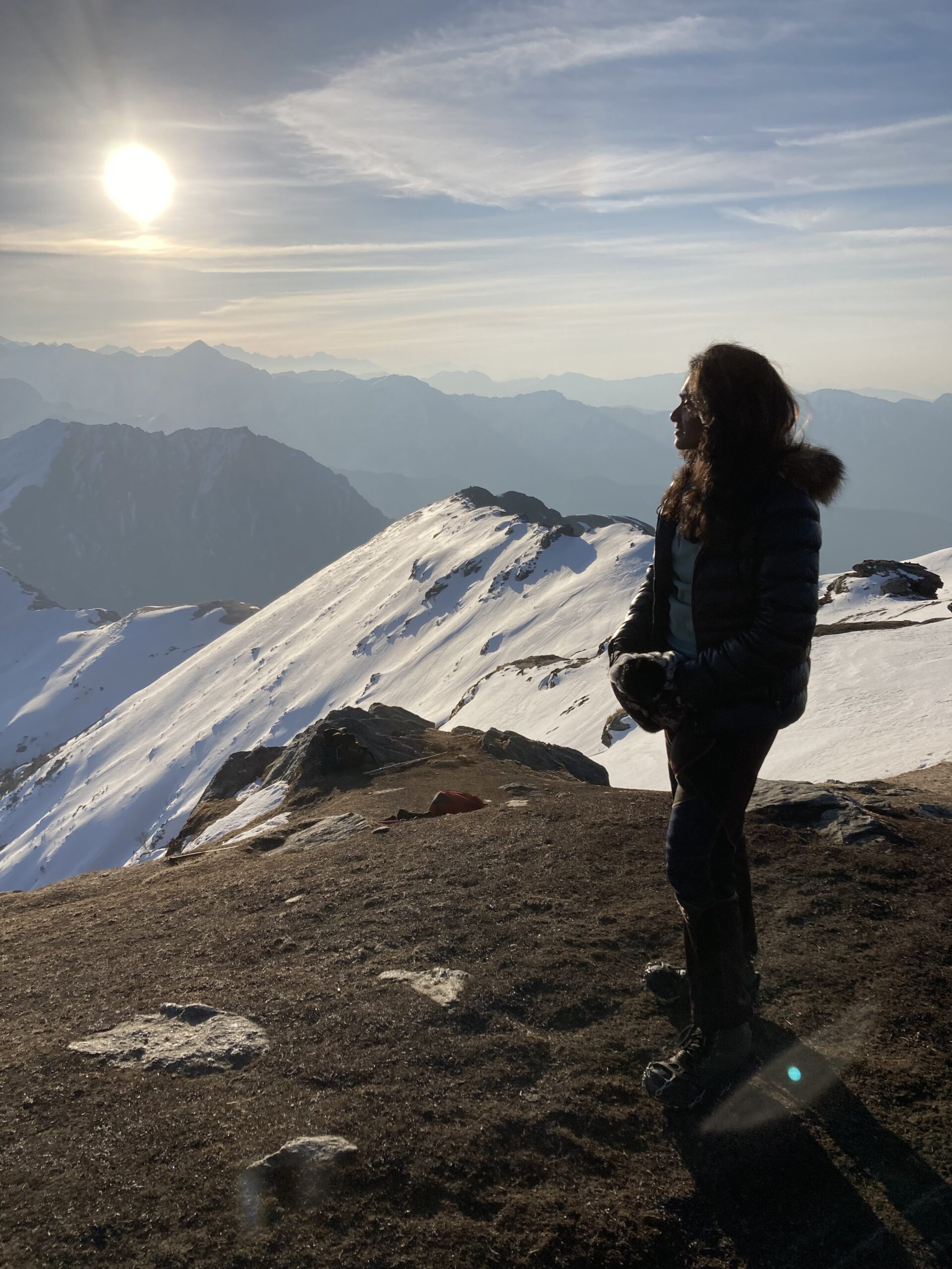 Kedarkantha Peak. 12,500 ft.