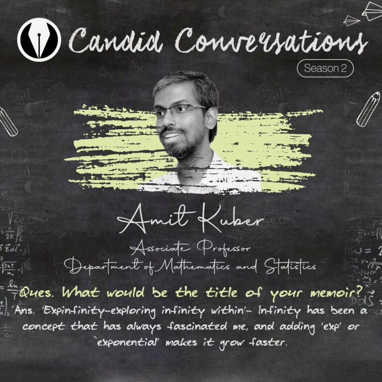 Candid Conversations Season 2: Interview with Amit Kuber