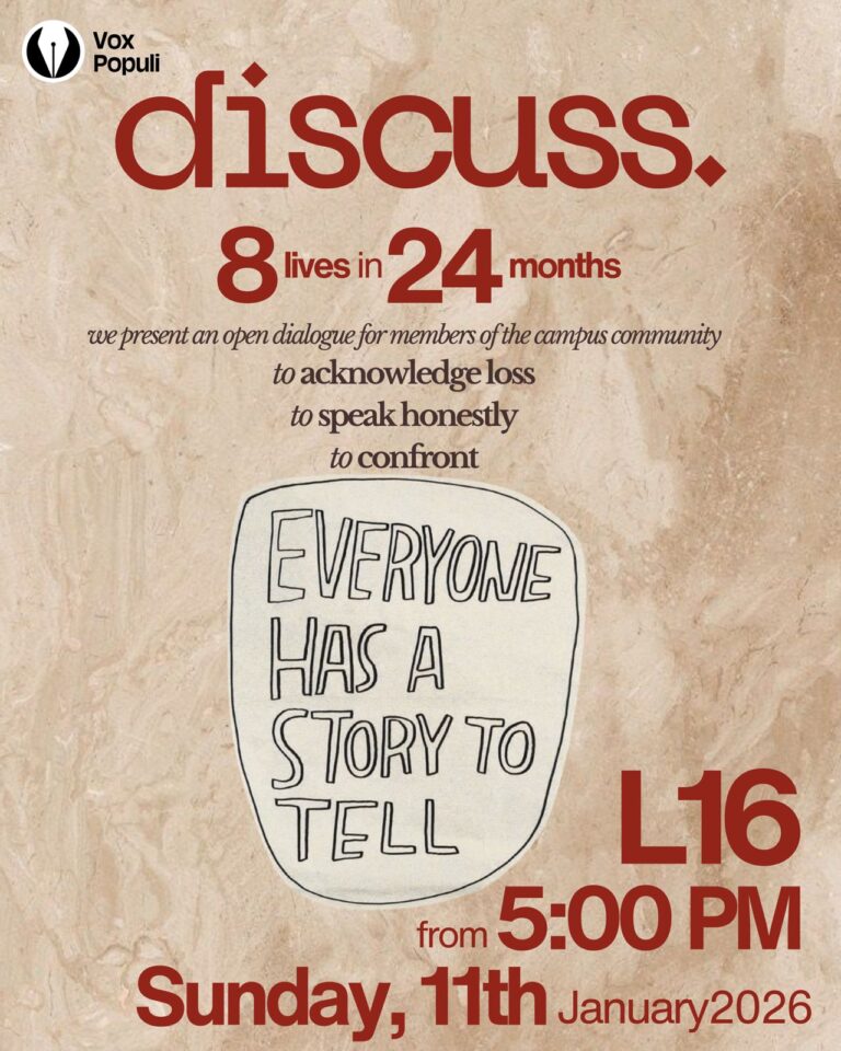 discuss. – an open dialogue for the campus community