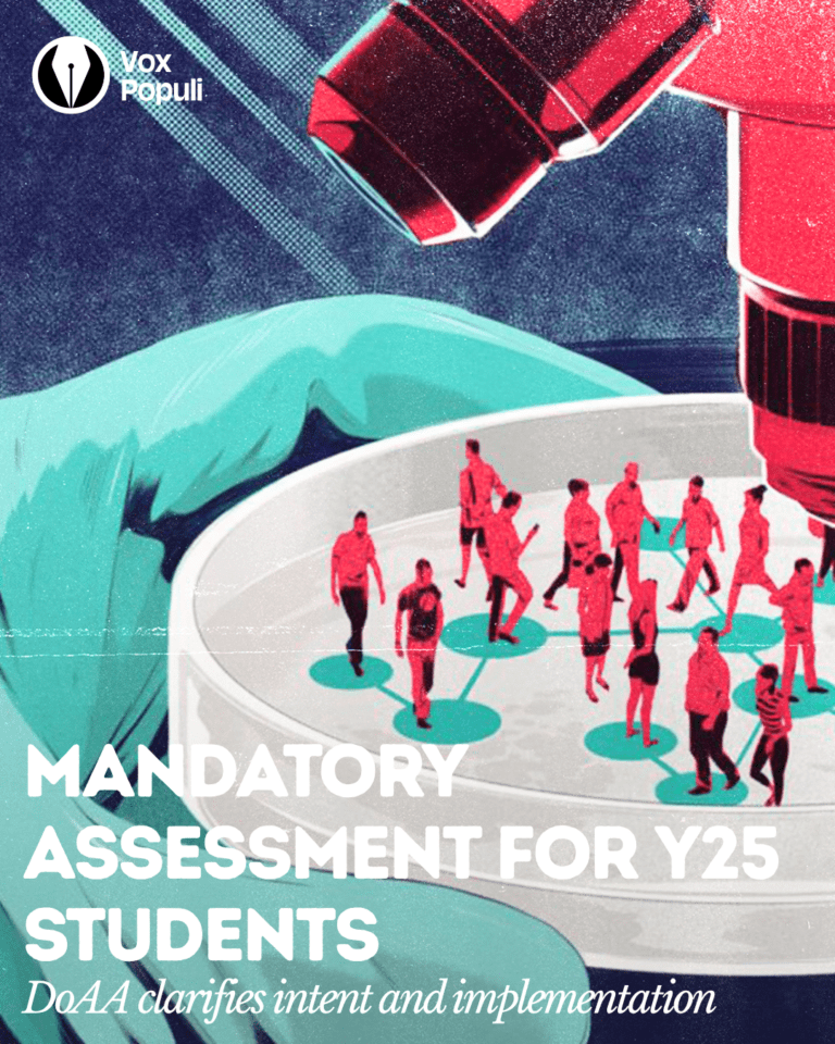 Mandatory Assessment for Y25 Students Sparks Discussion; DoAA Clarifies Intent